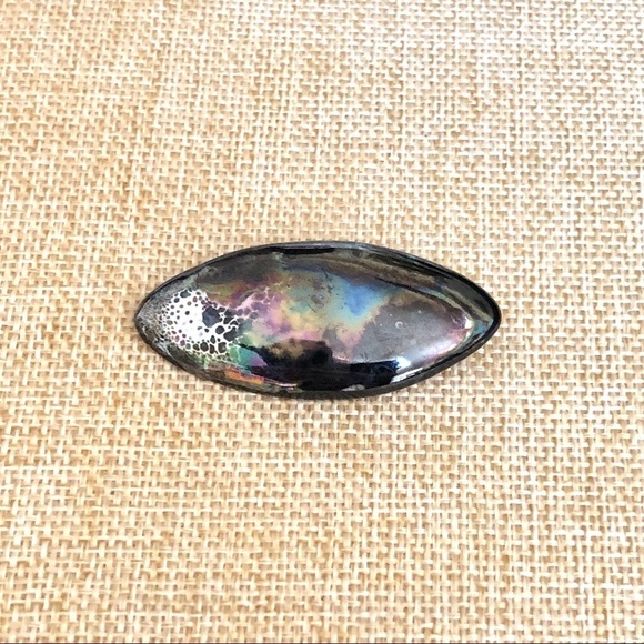 ⭐️ 5 for $25 Ceramic Mother-Of-Pearl Vintage Brooch - Picture 5 of 10